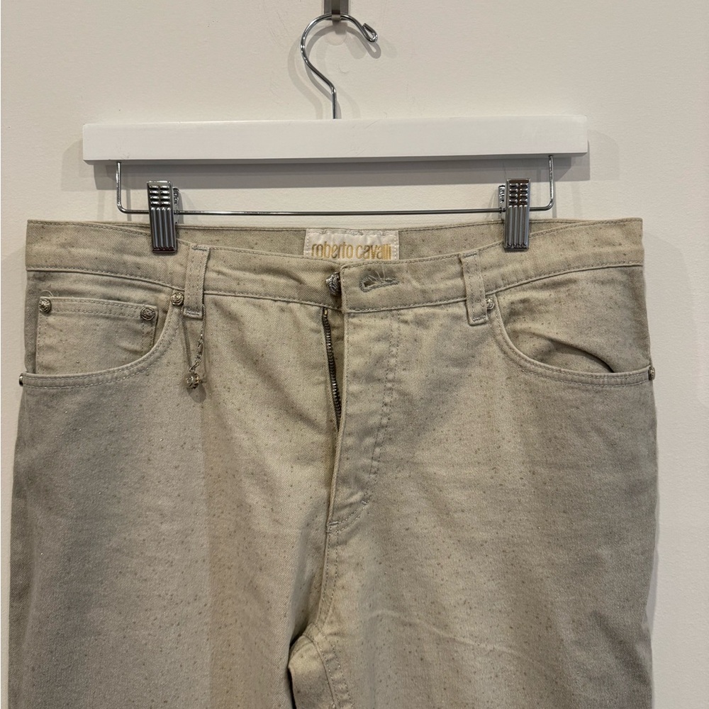 Roberto Cavalli Gradient Sparkle Jeans